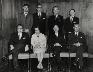 Photo of Nina Miglionico and the Birmingham City Council c. 1963.