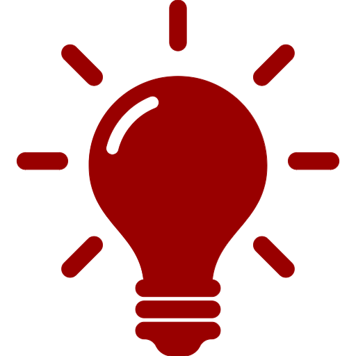 lightbulb thought icon