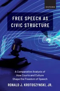 Free Speech as Civic Structure Book Cover