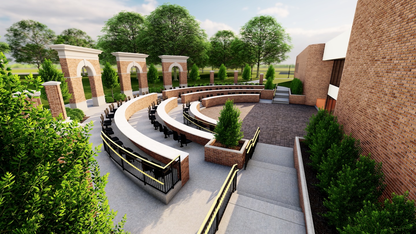 Rendering of the Path Makers Legacy Plaza