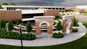 Rendering of the Path Makers Legacy Plaza