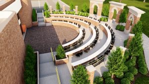 Rendering of the Path Makers Legacy Plaza