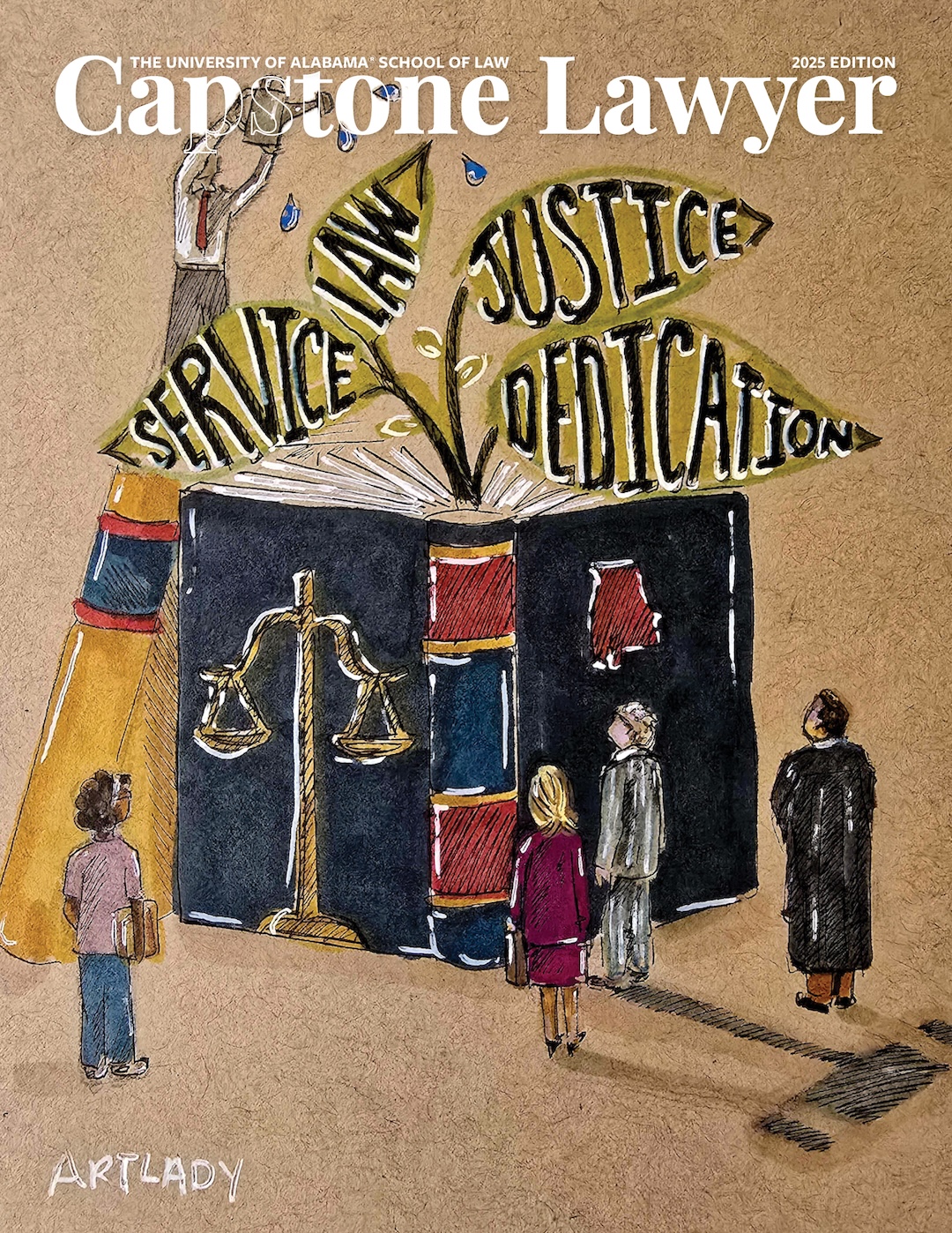 The 2025 cover of Capstone Lawyer