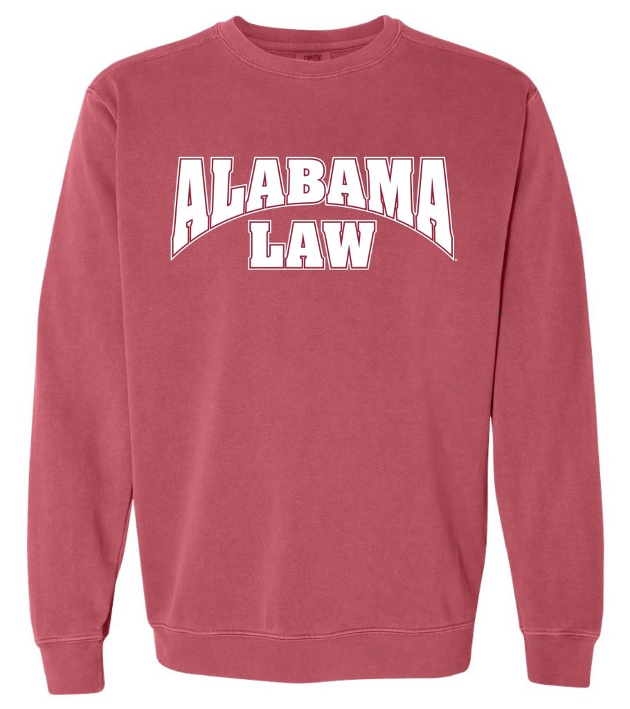 Light red sweatshirt with 