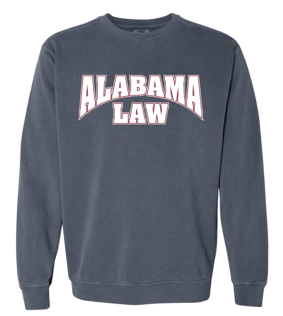 Dark gray sweatshirt with 