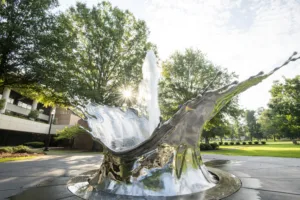 Alex W. Newton Fountain at The University of Alabama School of Law