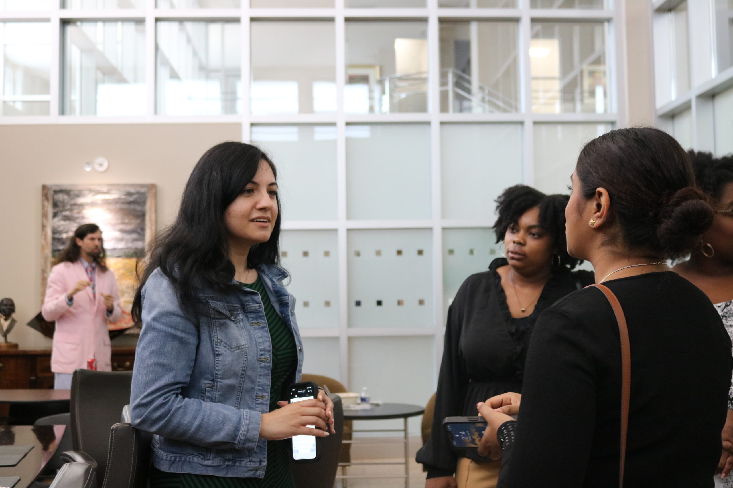 Alabama Law Summer Scholar students networking