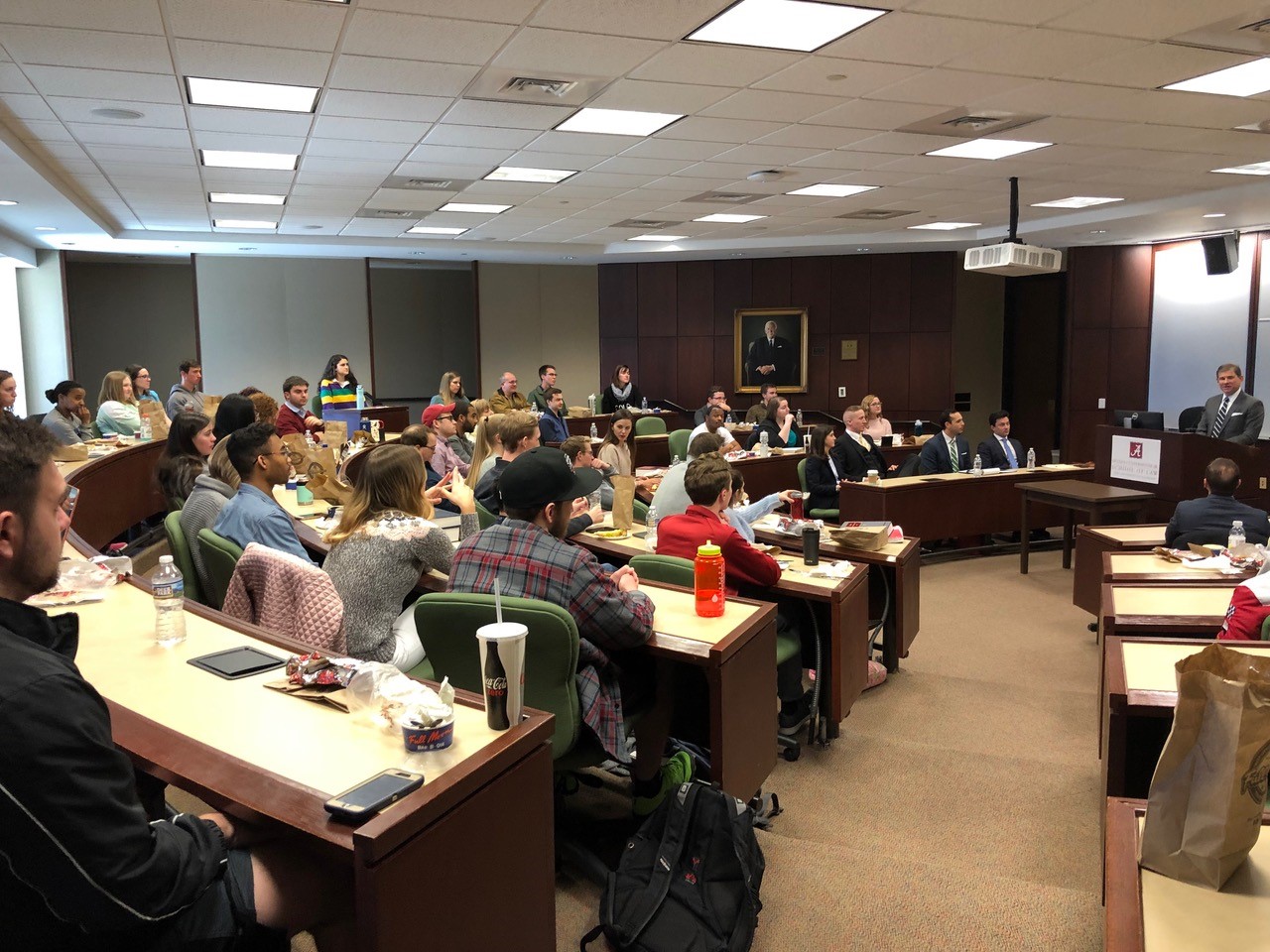 Judge Pryor addresses Law School Students 