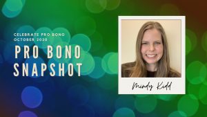 Pro Bono Snapshot of Mindy Kidd