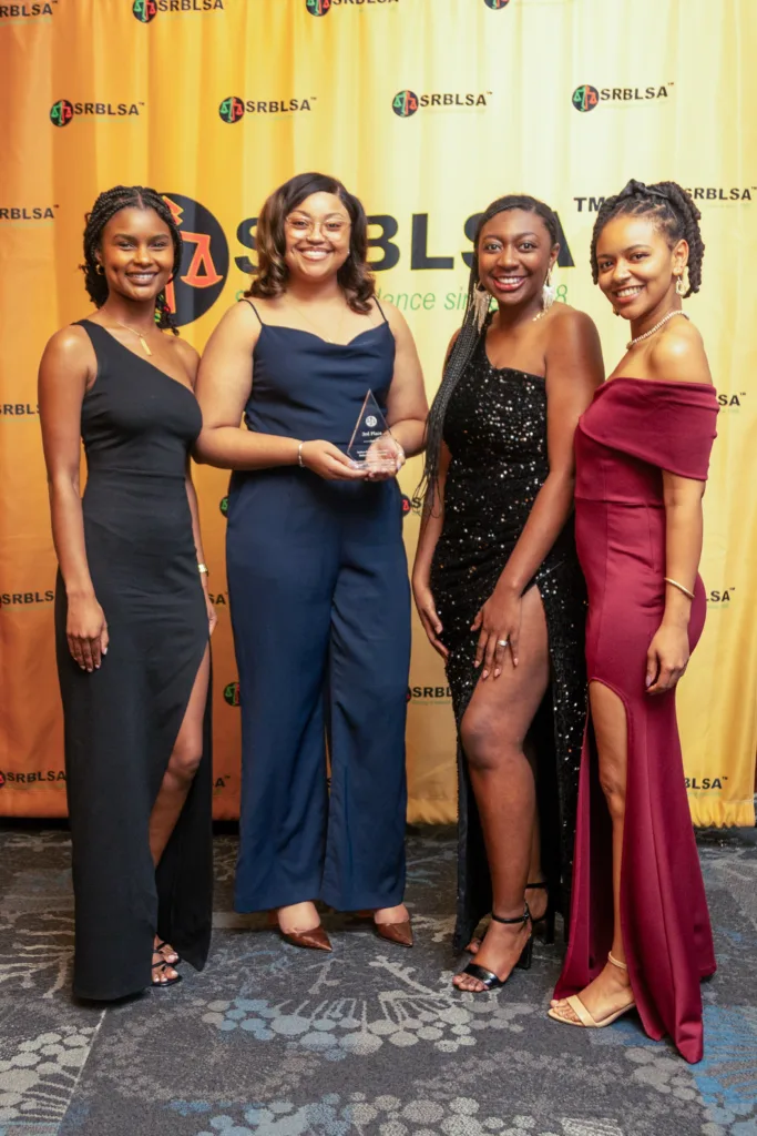 Alabama Law's BLSA Trial Team: 3Ls Hannah King, Carmen Paige, Aleah Brown, and Simone Hampton