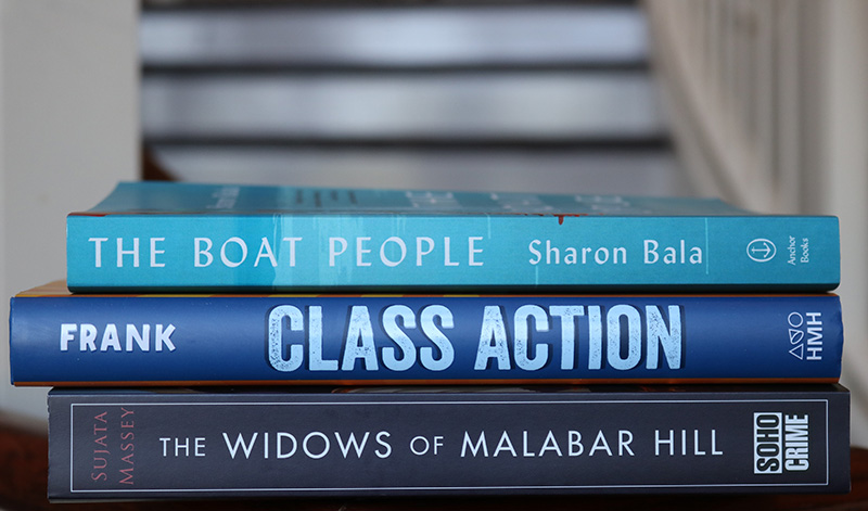 The Boat People, Class Action, The Widows of Malabar Hill 