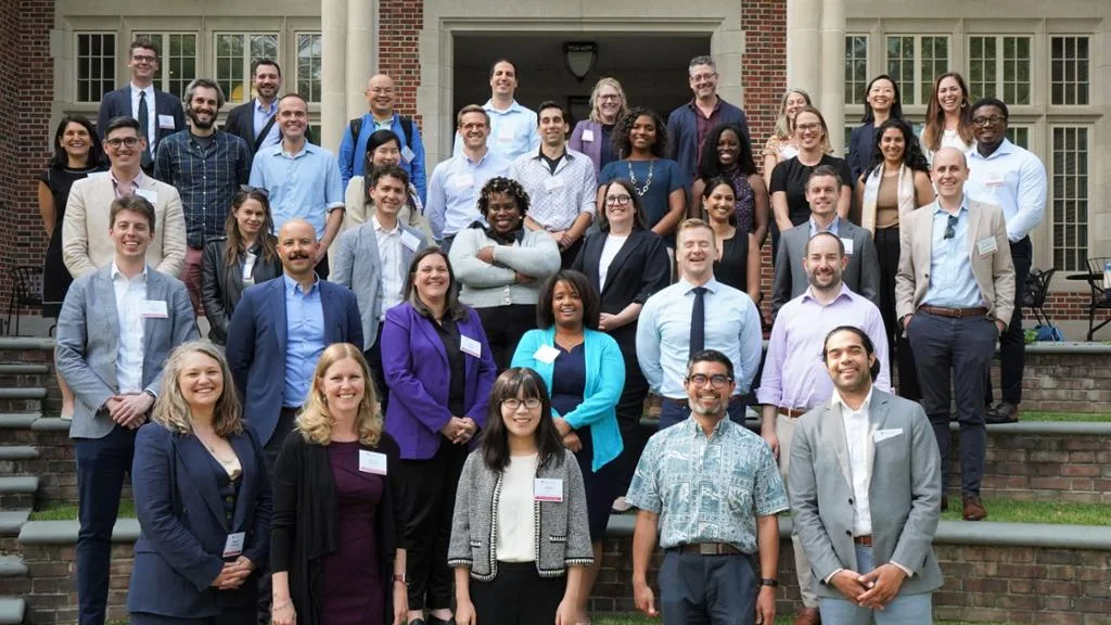 Group photo of presenters at the Richmond University School of Law Junior Faculty Forum